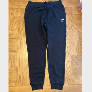 Gymshark Crest Men's Joggers Black - Medium